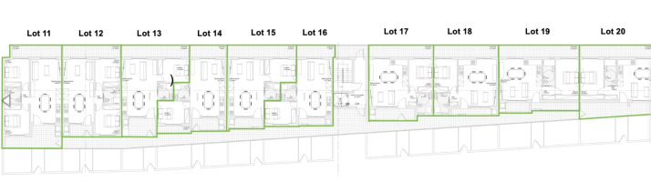 Nieuwbouwproject met 20 appartementen in Leiria