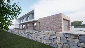 Bouwgrond met goedgekeurd project in Venda Nova