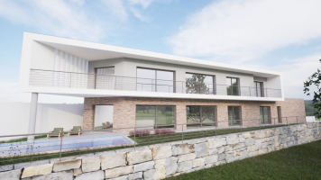 Bouwgrond met goedgekeurd project in Venda Nova