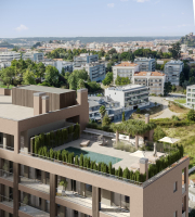 Nieuwbouwproject met 29 appartementen in Leiria