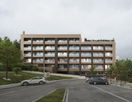 Nieuwbouwproject met 29 appartementen in Leiria