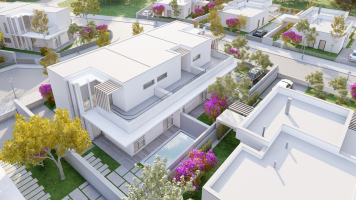 Projeto de construção consistindo em 16 casas modernas em Óbidos